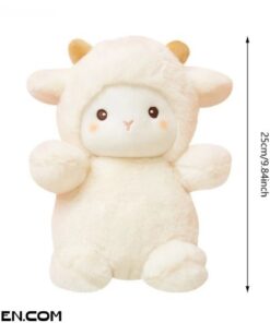 Thú Nhồi Bông Hình Lạc Đà alpaca Siêu Dễ Thương 25cm