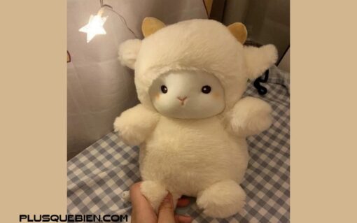 Thú Nhồi Bông Hình Lạc Đà alpaca Siêu Dễ Thương 25cm