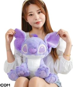 Thú Nhồi Bông Hình Stitch Màu Tím